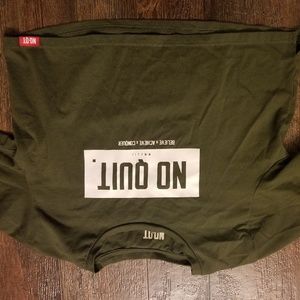 SOLD NO QUIT Olive Green Crop Top